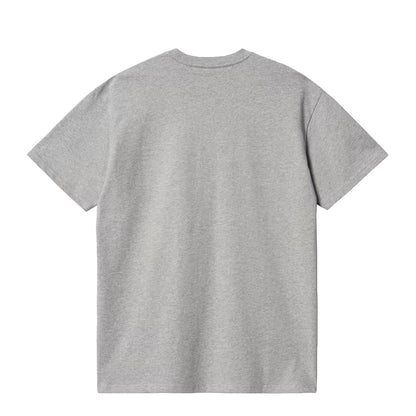 Carhartt WIP S/S Chase T-Shirt Grey Heather / Gold