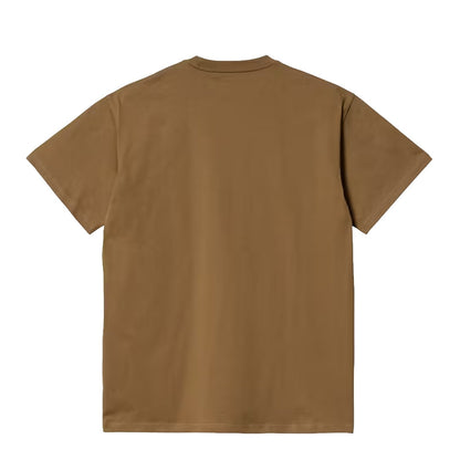 Carhartt WIP S/S Chase T-Shirt Hamilton Brown / Gold