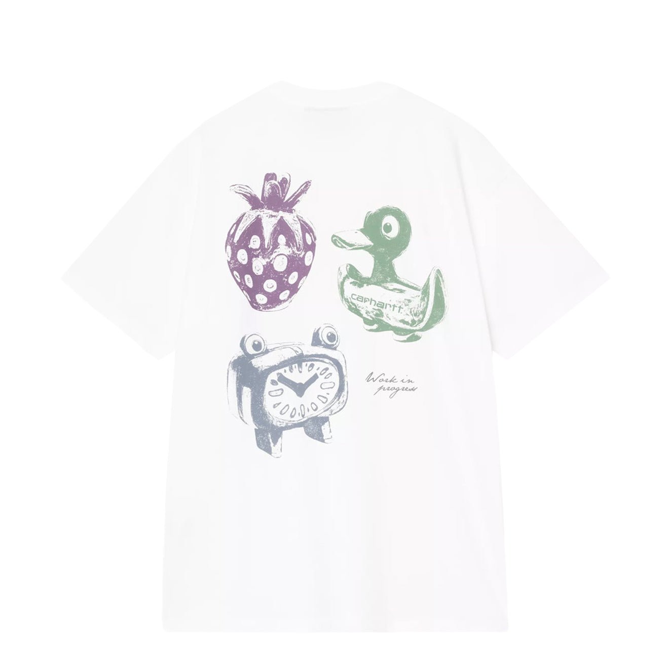 Carhartt WIP S/S Forma T-Shirt White Heavy Stone Wash - The Sporting Lodge