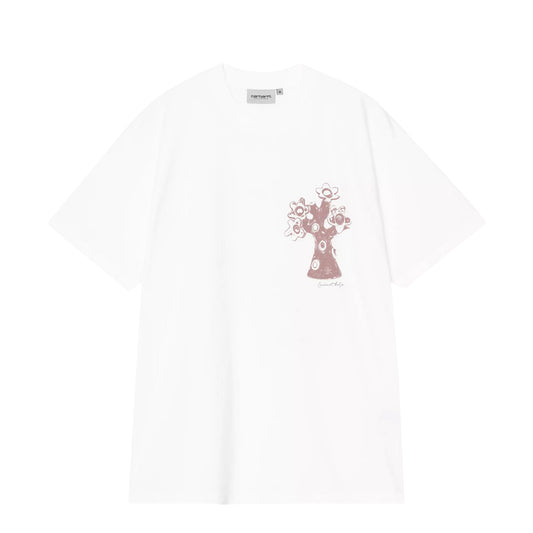 Carhartt WIP S/S Forma T-Shirt White Heavy Stone Wash - The Sporting Lodge