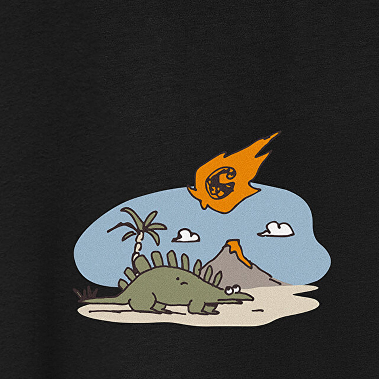 Carhartt WIP S/S Impact T-Shirt Black - The Sporting Lodge