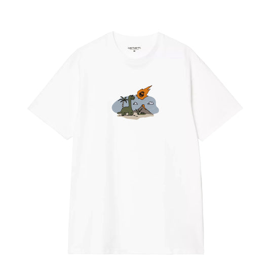 Carhartt WIP S/S Impact T-Shirt White - The Sporting Lodge