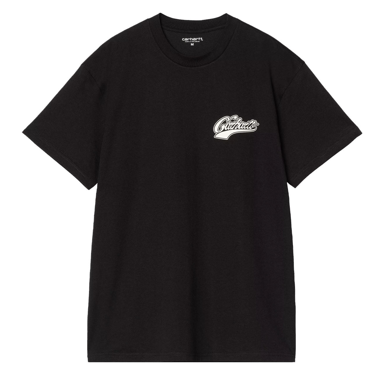 Carhartt WIP S/S Logo T-Shirt Black - The Sporting Lodge