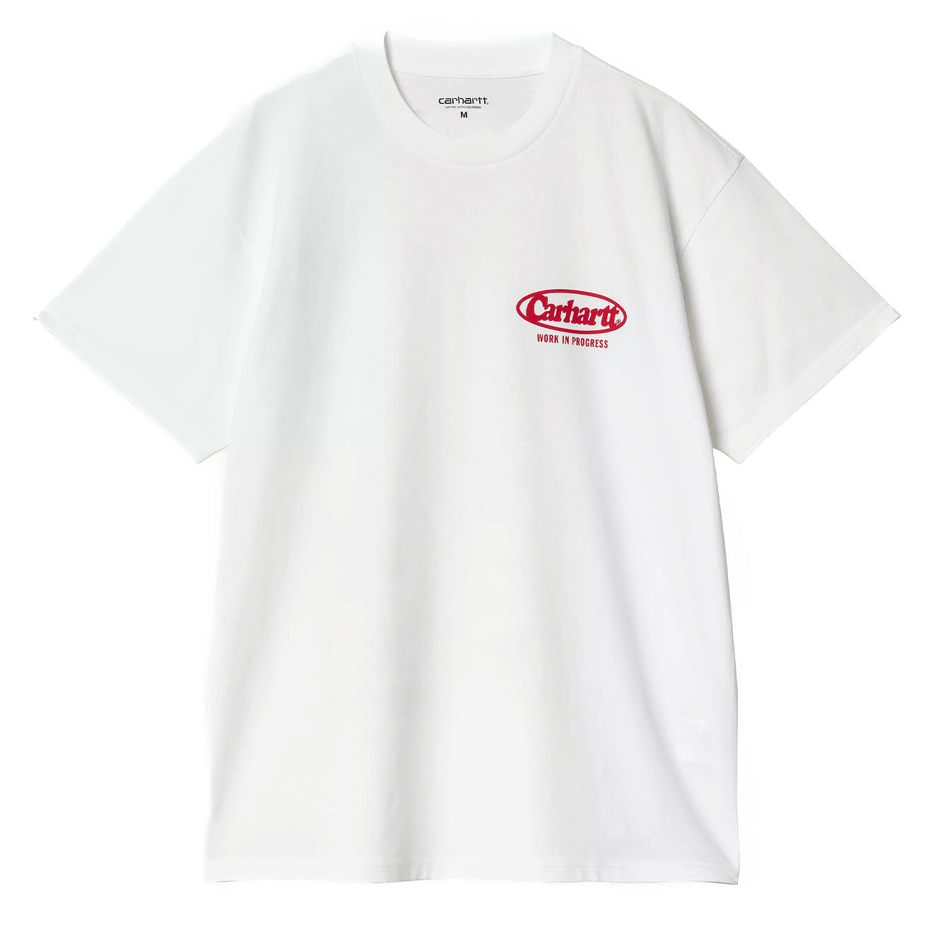 Carhartt WIP S/S Logo T-Shirt White - The Sporting Lodge