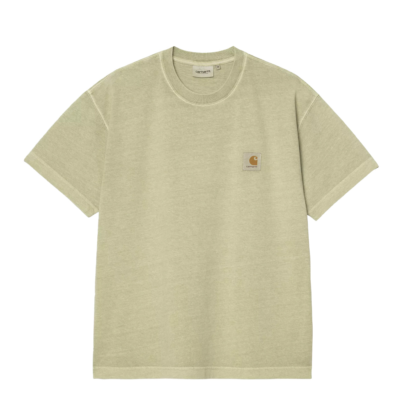 Carhartt WIP S/S Nelson T-Shirt Gentle Green Garment Dyed - The Sporting Lodge