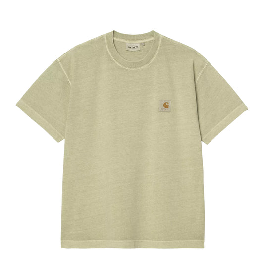 Carhartt WIP S/S Nelson T-Shirt Gentle Green Garment Dyed - The Sporting Lodge