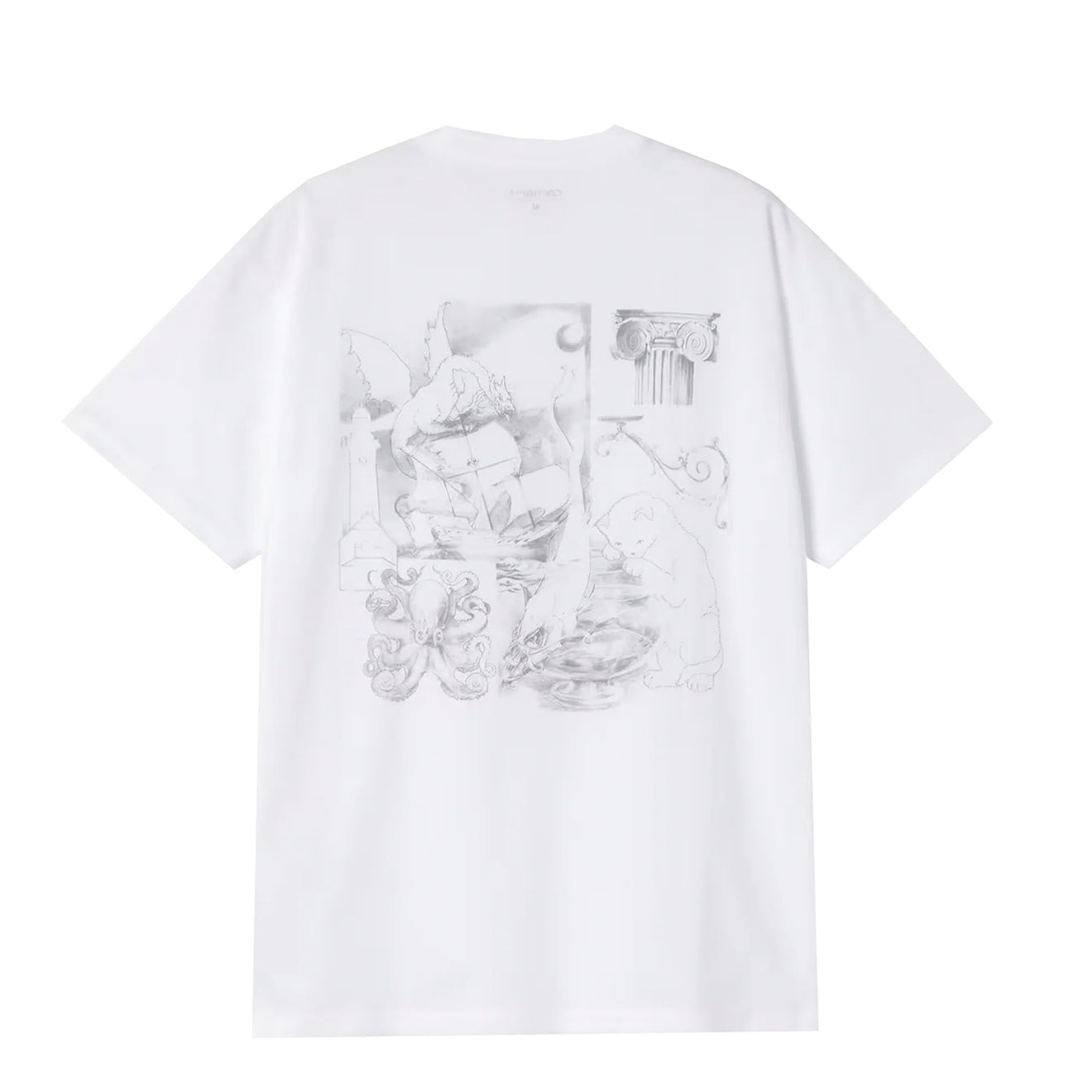 Carhartt WIP S/S Okniceok 02 T-Shirt White - The Sporting Lodge