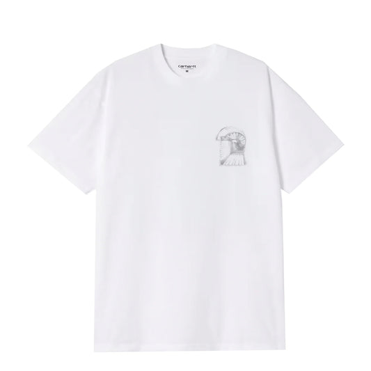 Carhartt WIP S/S Okniceok 02 T-Shirt White - The Sporting Lodge