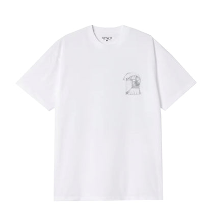 Carhartt WIP S/S Okniceok 02 T-Shirt White - The Sporting Lodge