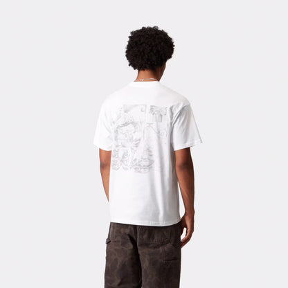 Carhartt WIP S/S Okniceok 02 T-Shirt White - The Sporting Lodge