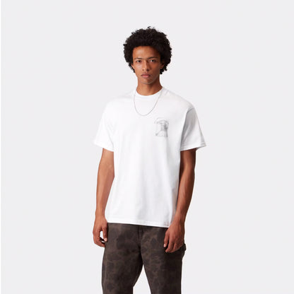 Carhartt WIP S/S Okniceok 02 T-Shirt White - The Sporting Lodge