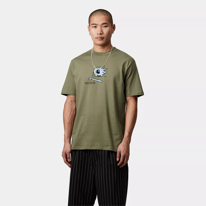 Carhartt WIP S/S Piggybank T-Shirt Dollar Green - The Sporting Lodge