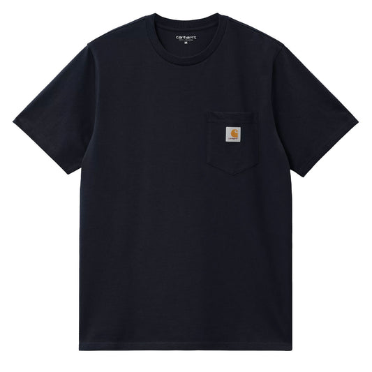 Carhartt WIP S/S Pocket T-Shirt Dark Navy - The Sporting Lodge