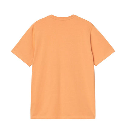 Carhartt WIP S/S Pocket T-Shirt Gentle Orange - The Sporting Lodge