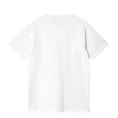 Carhartt WIP S/S Pocket T-Shirt White - The Sporting Lodge