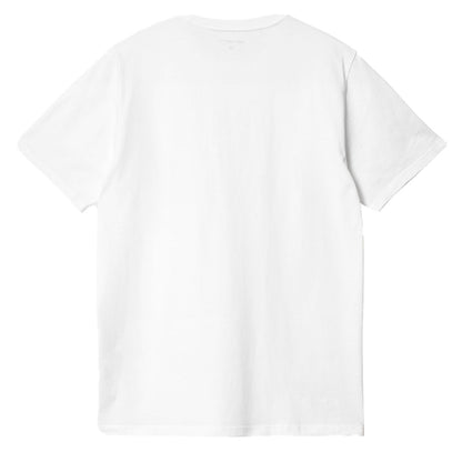 Carhartt WIP S/S Pocket T-Shirt White - The Sporting Lodge