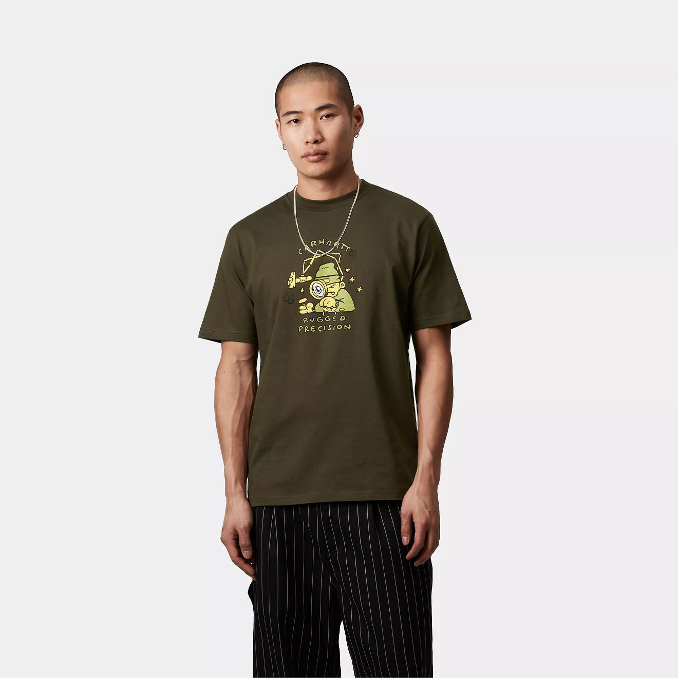 Carhartt WIP S/S Precision Work T-Shirt Turtle - The Sporting Lodge