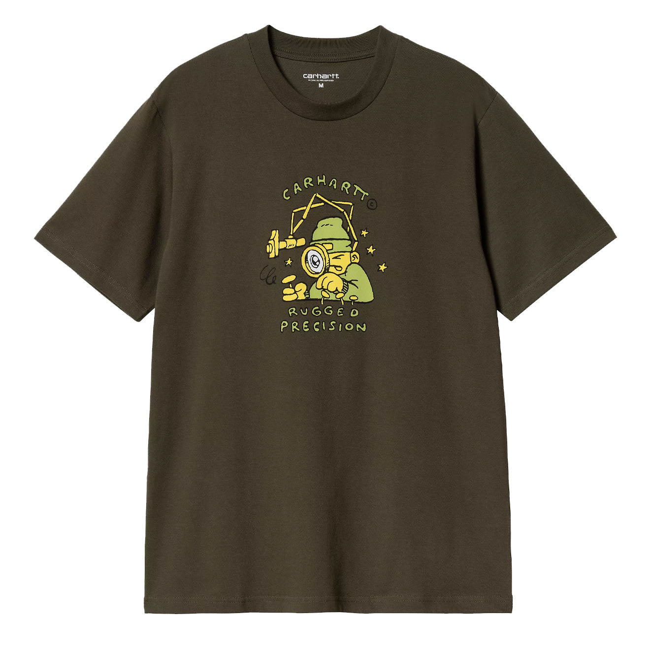 Carhartt WIP S/S Precision Work T-Shirt Turtle - The Sporting Lodge