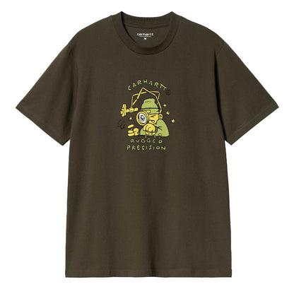 Carhartt WIP S/S Precision Work T-Shirt Turtle - The Sporting Lodge