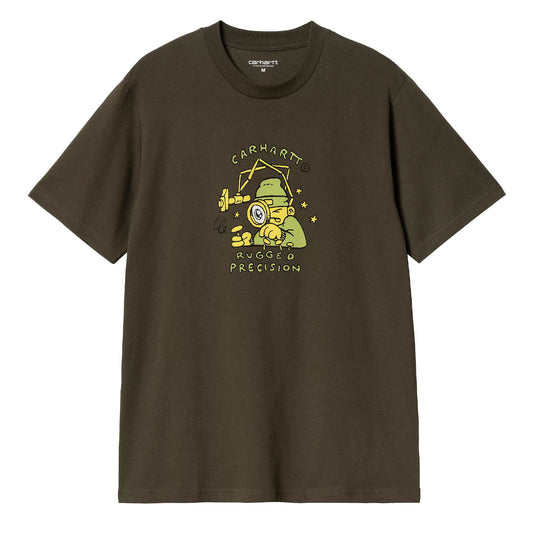Carhartt WIP S/S Precision Work T-Shirt Turtle - The Sporting Lodge