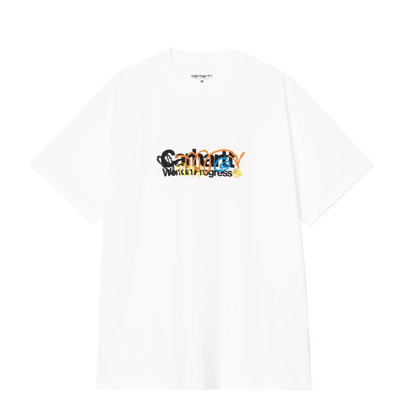Carhartt WIP S/S Primary T-Shirt White - The Sporting Lodge
