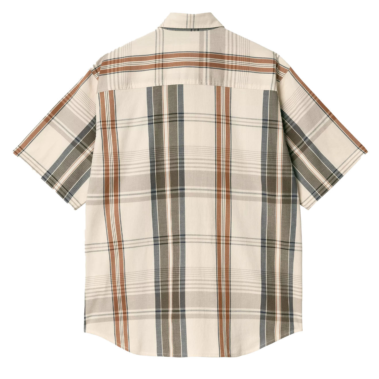 Carhartt WIP S/S Roslin Shirt Roslin Check / Natural / Wax - The Sporting Lodge