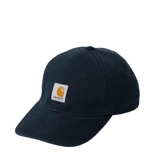 Carhartt WIP Selby Canvas Cap Deep Night Stone Washed