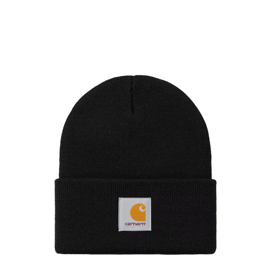 Carhartt WIP Short Watch Hat Black - The Sporting Lodge