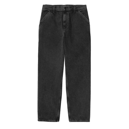 Carhartt WIP Single Knee Pant Black Stone Washed