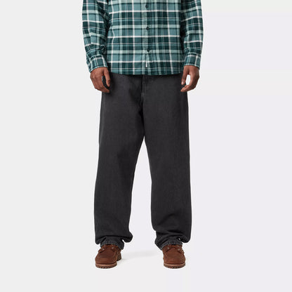 Carhartt WIP Single Knee Pant Black Stone Washed - The Sporting Lodge