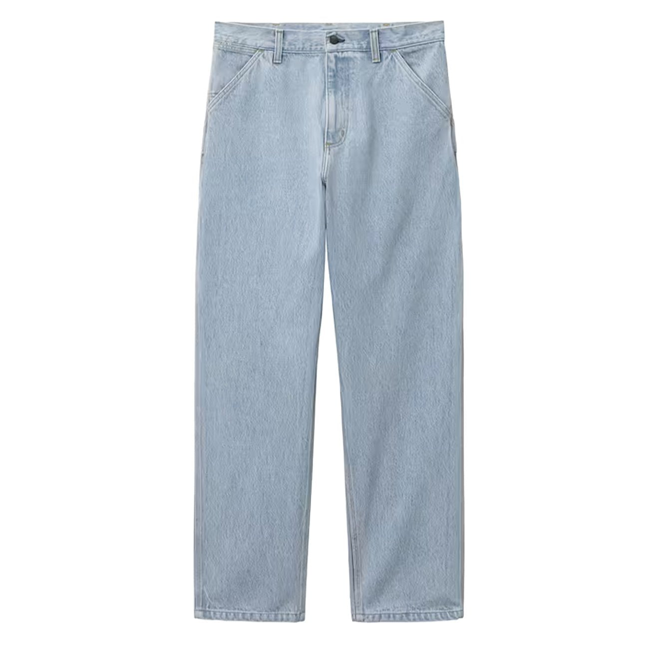 Carhartt WIP Single Knee Pant Blue Heavy Stone Bleached
