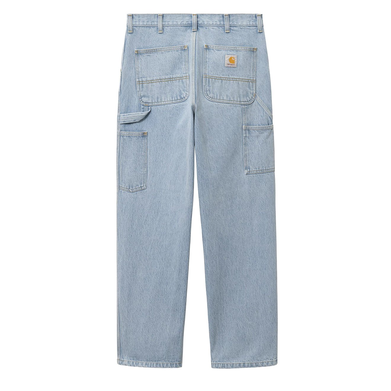 Carhartt WIP Single Knee Pant Blue Heavy Stone Bleached