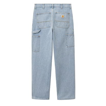 Carhartt WIP Single Knee Pant Blue Heavy Stone Bleached