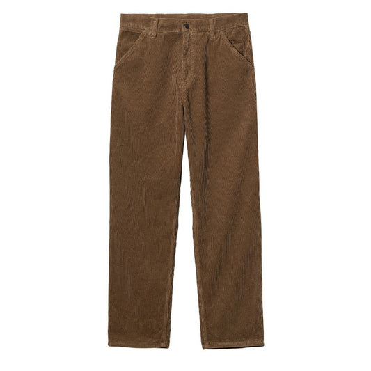 Carhartt WIP Single Knee Pant Tamarind Coventry Corduroy 34" Leg - The Sporting Lodge