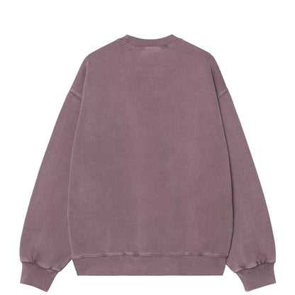 Carhartt WIP Vista Sweat Phlox Garment Dyed