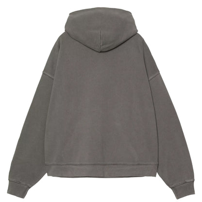 Carhartt WIP Womens Hooded Benton Sweat Graphite Garment Dyed - The Sporting Lodge