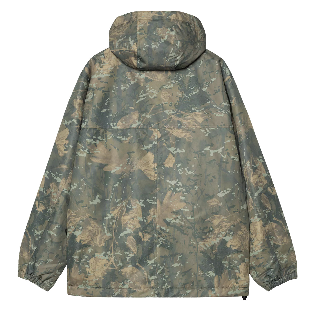 Carhartt WIP Windbreaker Pullover Camo Combi Green / Black - The Sporting Lodge