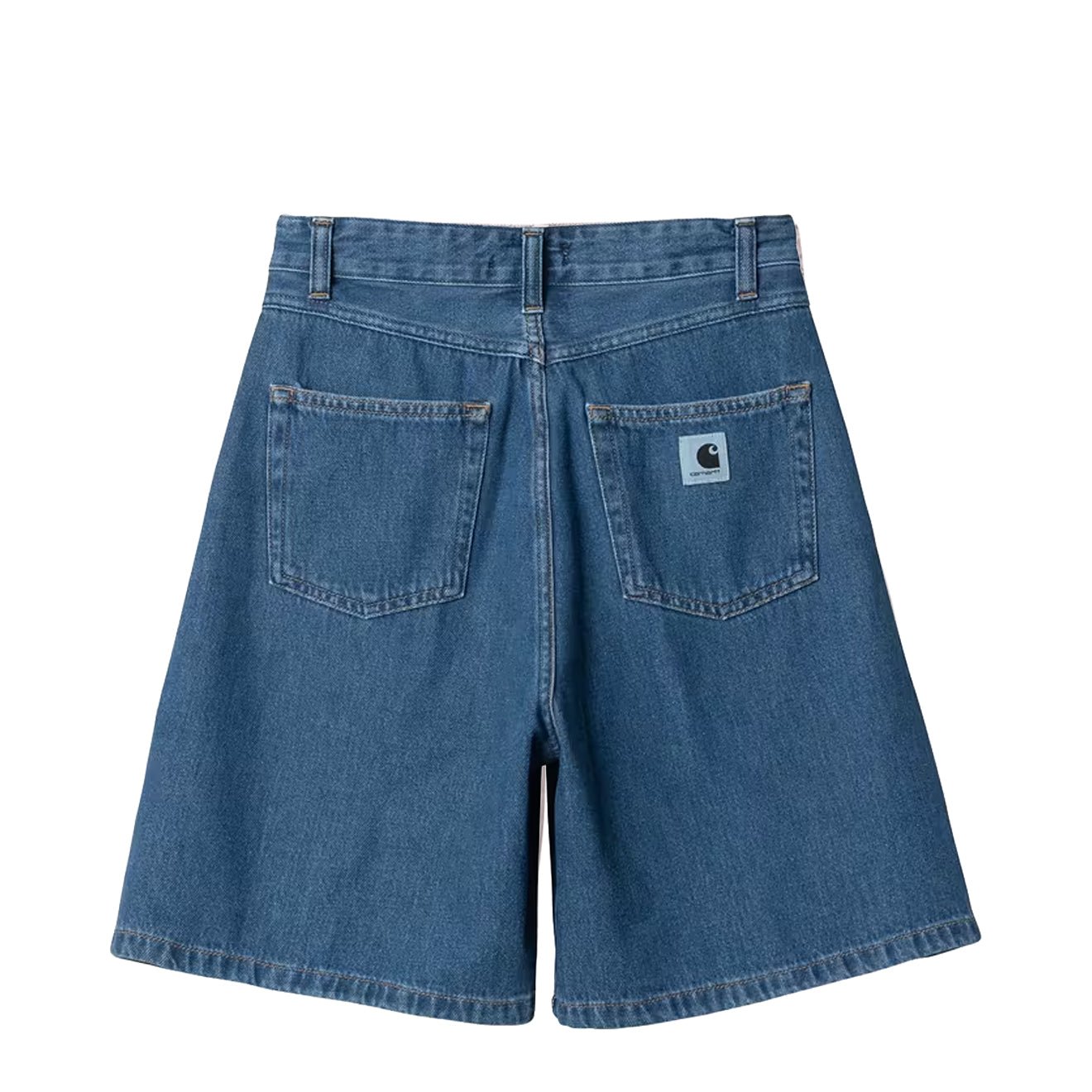 Carhartt WIP Womens Alta Short Blue Stone Bleached
