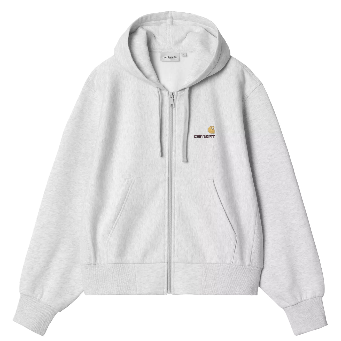 Carhartt WIP Womens American Script Jacket Ash Heather - The Sporting Lodge