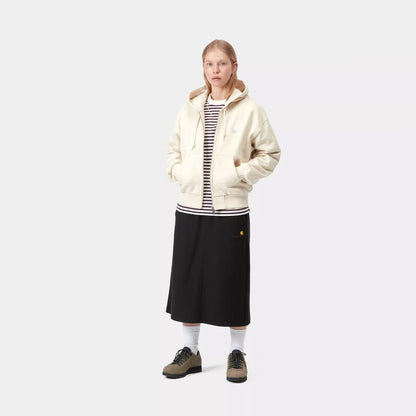 Carhartt WIP Womens American Script Sweat Skirt Black - The Sporting Lodge