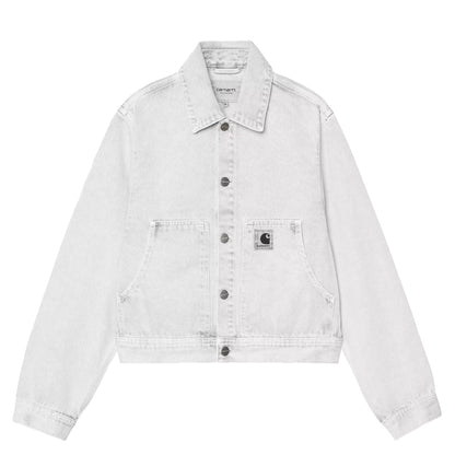 Carhartt WIP Womens Arca Jacket Black Chalk Wash - The Sporting Lodge