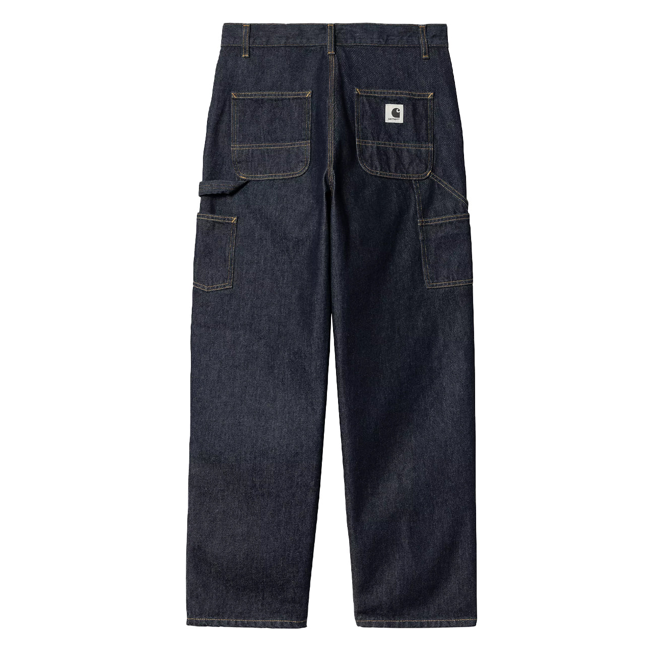 Carhartt WIP Womens Brandon Double Knee Pant Blue Rinsed - The Sporting Lodge