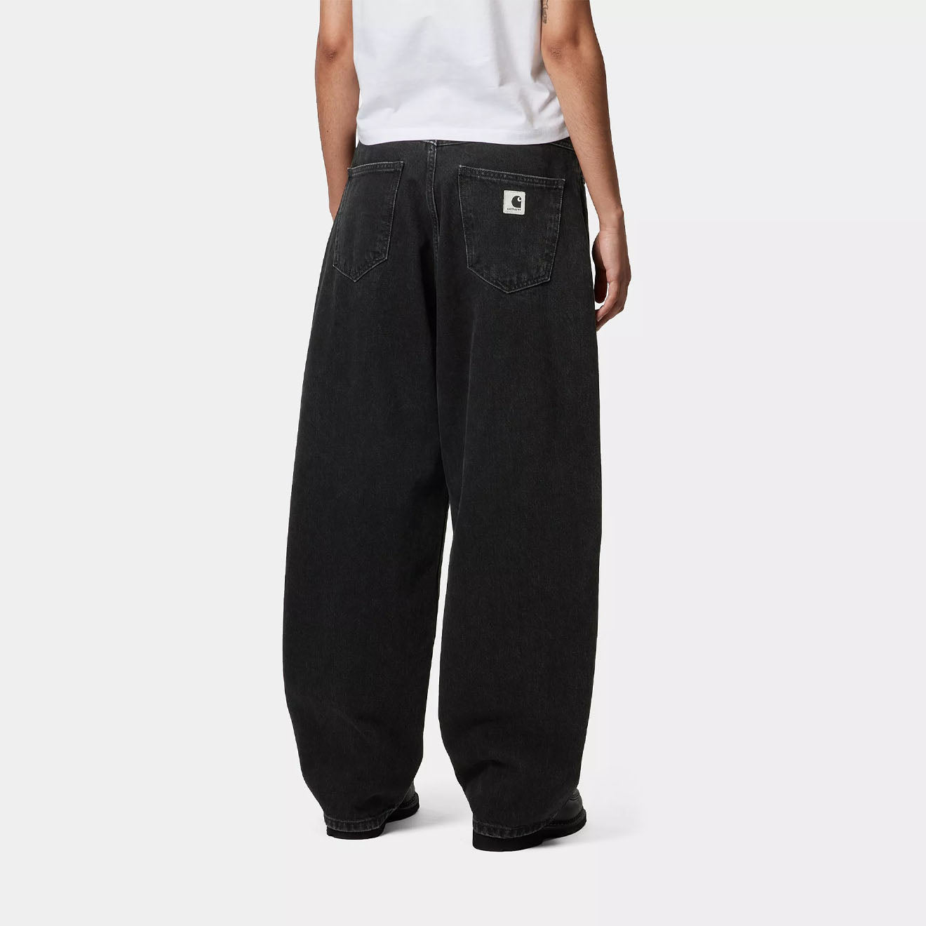 Carhartt WIP Womens Brandon Pant Black Stone Washed - The Sporting Lodge