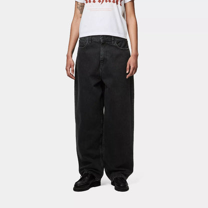 Carhartt WIP Womens Brandon Pant Black Stone Washed - The Sporting Lodge