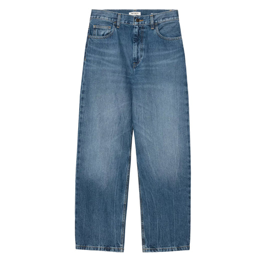 Carhartt WIP Womens Brandon Pant Blue Marble Used Wash