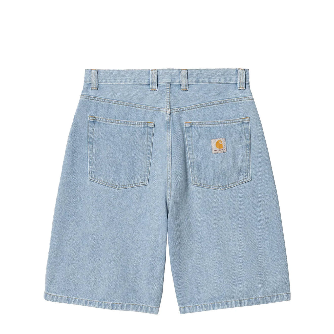 Carhartt WIP Womens Brandon Short Blue Stone Bleached