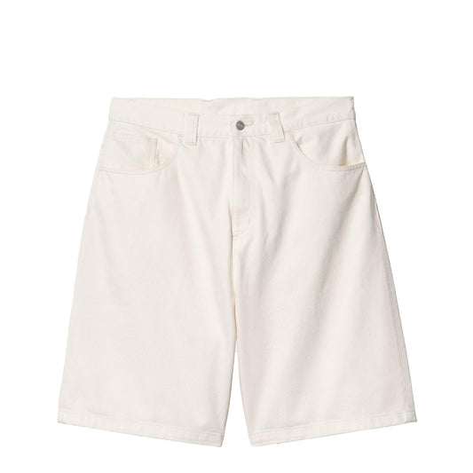 Carhartt WIP Womens Brandon Short White Rinsed