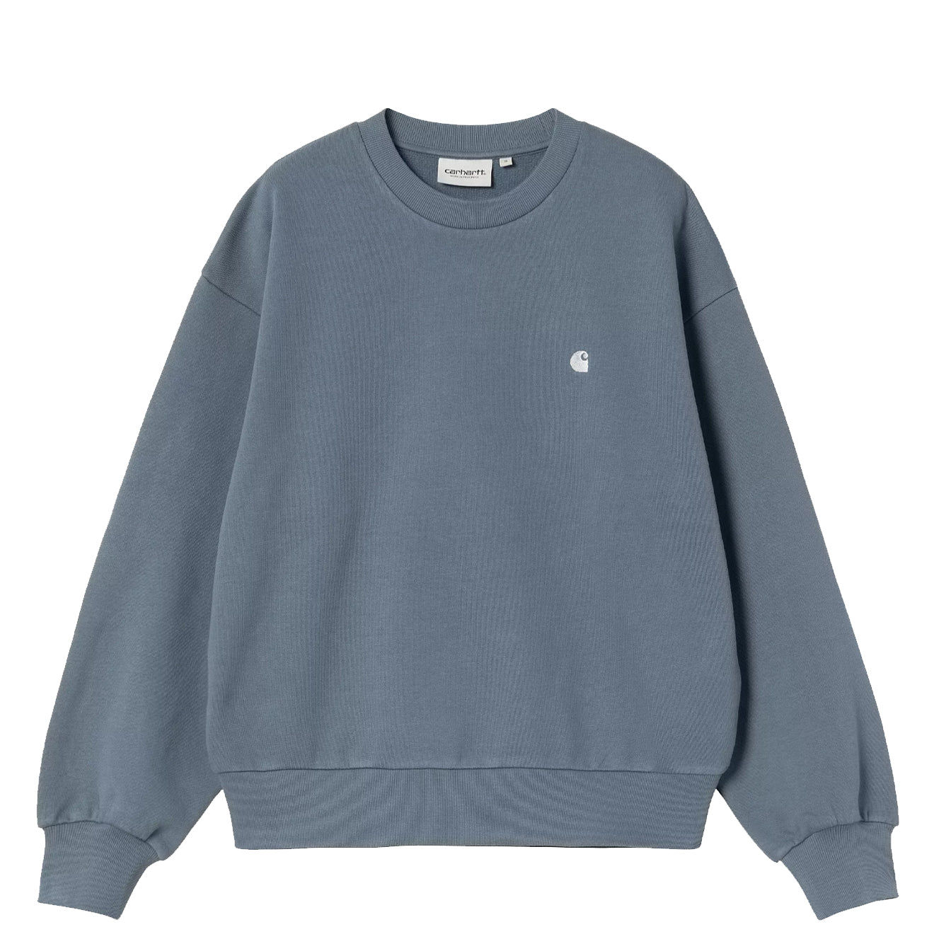 Carhartt WIP Womens Casey Sweatshirt Angelite / Silver - The Sporting Lodge