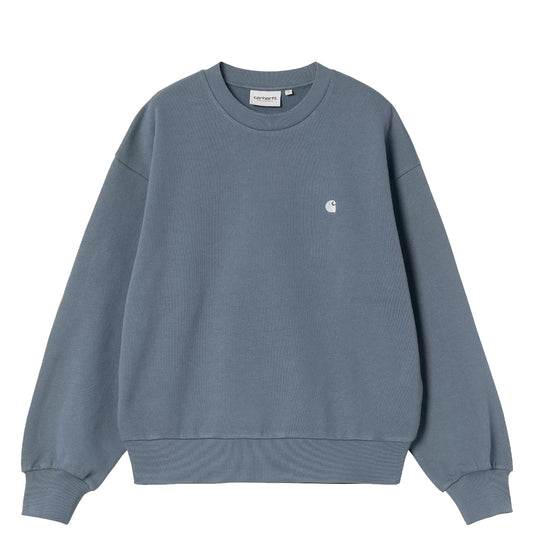 Carhartt WIP Womens Casey Sweatshirt Angelite / Silver