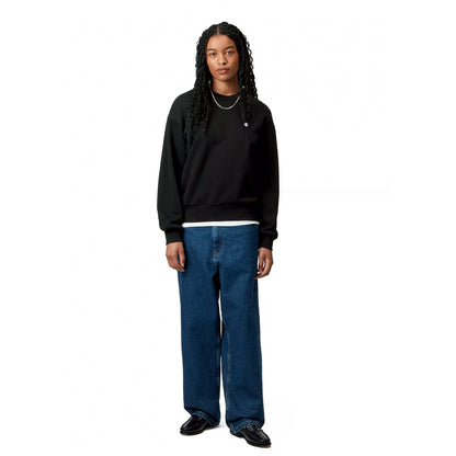 Carhartt WIP Womens Casey Sweatshirt Black / Silver